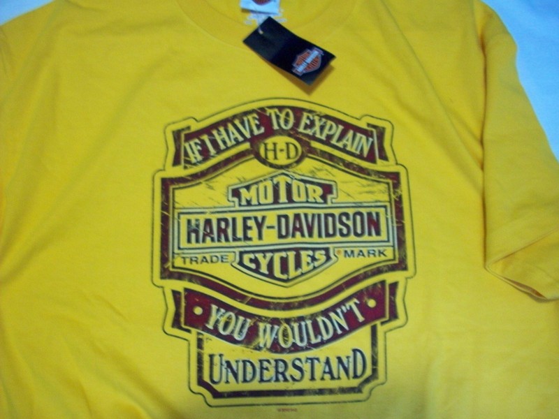 #52 Vintage Harley Davidson T-Shirt ANAHEIM,CA Size XLWITH TAG T SHIRT TIME