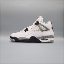 Original Nike Air Jordan 4 White Cement FV502...