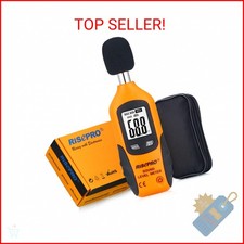 Decibel Meter, RISEPRO® Digital Sound Level Meter 30 – 130 dB Audio Noise Measur