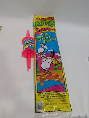 Vintage Spectra Sport Snoopy Kite 1990s With Vintage Spool Of String
