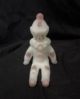 Fenton Clown Figurine, candle stick, and angel lot
