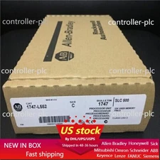 New Sealed AB 1747-L552 SLC 500 SLC 5/05 CPU Processor Unit 1747L552 US Free Tax