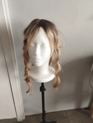 Cheveux Ondulés De 50 Cm Pour Queue De Cheval Ou Chignon Clips - Photo 1/2