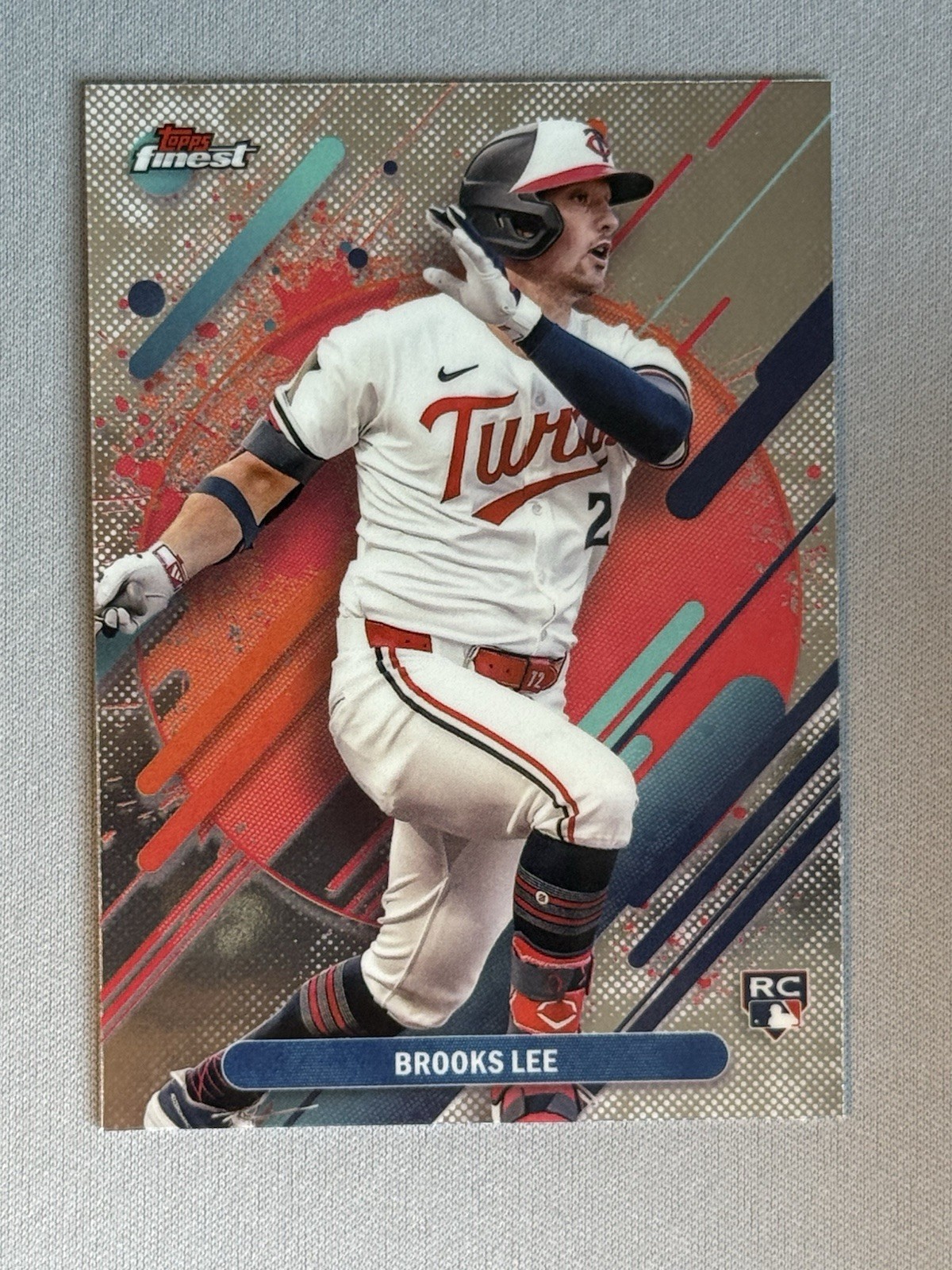 2025 Topps Finest Rare Brooks Lee RC Minnesota Twins #299