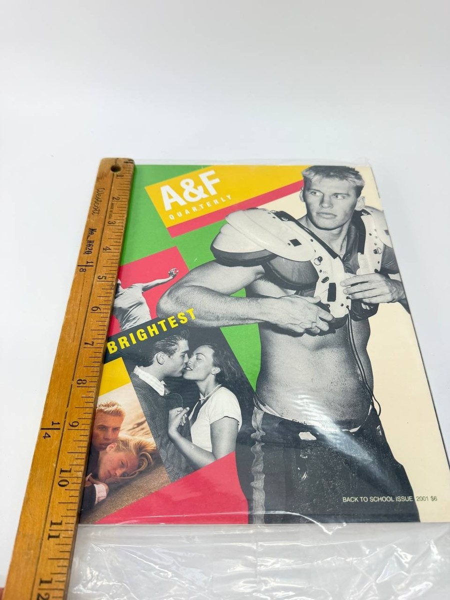 Abercrombie Fitch A&F Quarterly Back To School 2001 Sealed