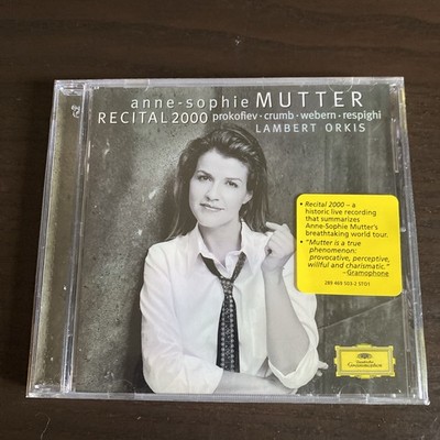 Recital 2000 by Anne-Sophie Mutter (CD) Brand New & Factory Sealed Cut Out