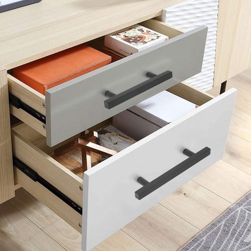 Black Cabinet Pulls 3 Inch Black Drawer Pulls 5 Pack PHJ22BK Drawer Pulls 3 I... - Picture 5 of 7