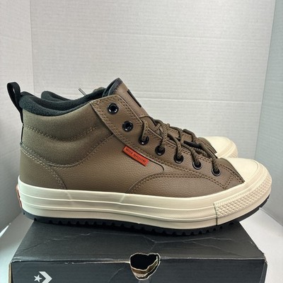 Converse CTAS Malden Street Grounded Men's Faux Leather Boots Sneakers Size 10