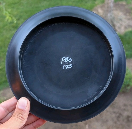 Pop Top Japan Open Pro Boss Disc Golf Innova NEW 175g Domey Black - Picture 2 of 2