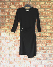 Michael Kors Black Pullover Dress Size S