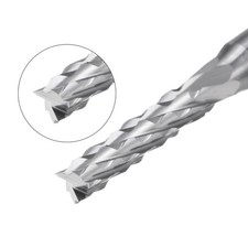 10pcs 2.4mm Carbide End Mill Engraving Router Bits for PCB Machine 1/8" Shank )