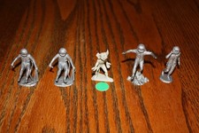 Vintage Marx Operation Moon Base Astronauts and Tom Corbett Alien - MPC, Timmee