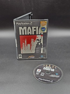 Mafia (Sony Playstation 2 PS2, 2003) In Blockbuster Case, No Manual - Tested