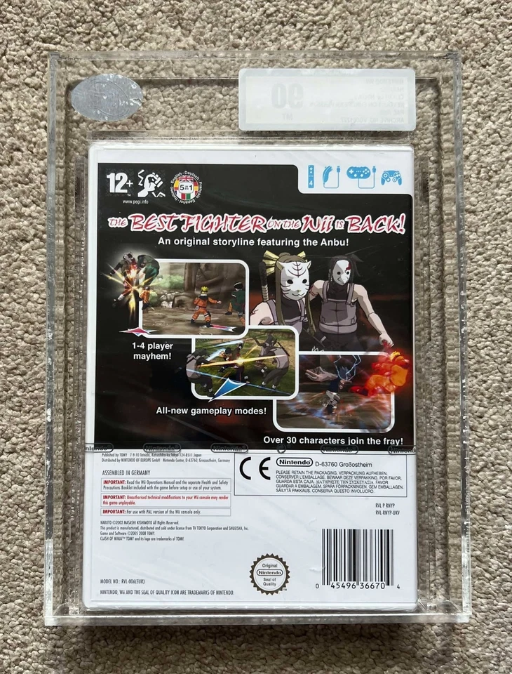 Naruto Clash of Ninja Revolution 2 - Nintendo Wii - New & Sealed - UKG Graded 90 - Image 2 of 4