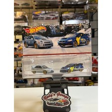 Hot Wheels Premium Car Culture 2-Pack Subaru Impreza Blobeye & '16 WRX STI HKF60