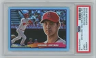 2022 Topps Archives 1988 SKY BLUE Big Foil Shohei Ohtani PSA 9 #88BF-2 C49
