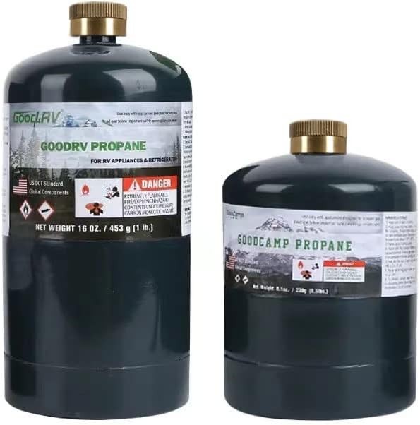 6PCS Solid Brass Propane Bottle Caps For Refill 1 LB Gas Tank Cylinder Seal NEW