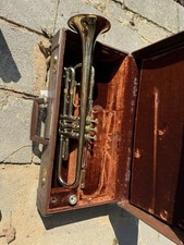 Vintage Olds Ambassador Trumpet with 2 Mouthpieces and Hard Olds Case