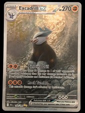 Excadrill ex - (168/086) SV: Black Bolt Pokemon NM on eBay
