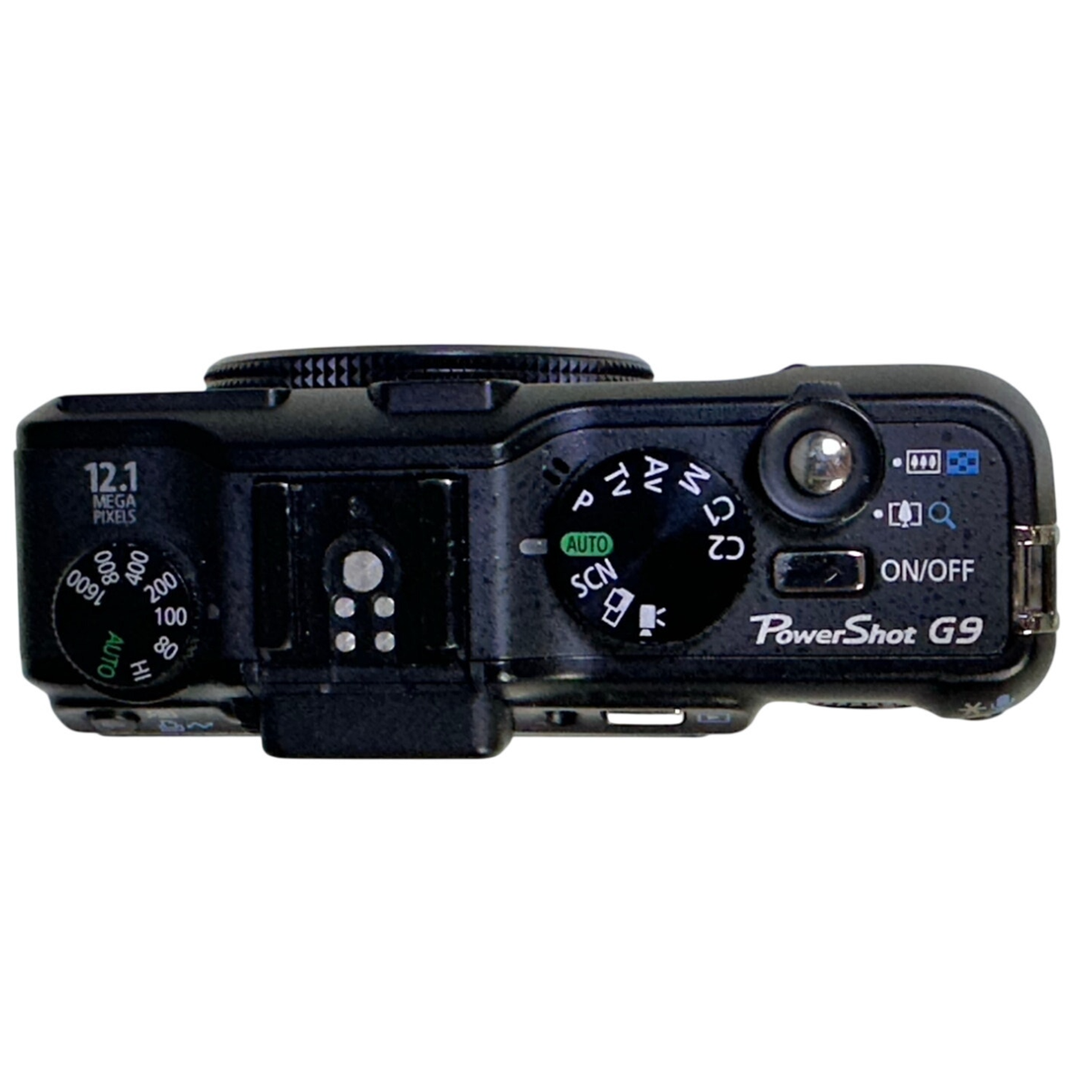 Canon PowerShot G9 12.1MP Compact Digital Camera 6X Zoom w/Battery