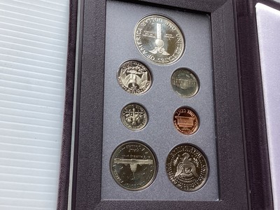 1989 Prestige 7 Coin Set, Mint Incl. Congressional Silver Dollar