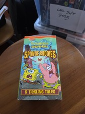 Spongebob Squarepants: Sponge Buddies VHS, 2001 5 Tickling Tales