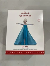 2015 Hallmark Disney Frozen LET IT GO Elsa Keepsake Christmas Tree Ornament NEW