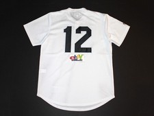 New Supreme Baseball Henley Top Jersey Tee Spring Summer 2014 White Size Medium