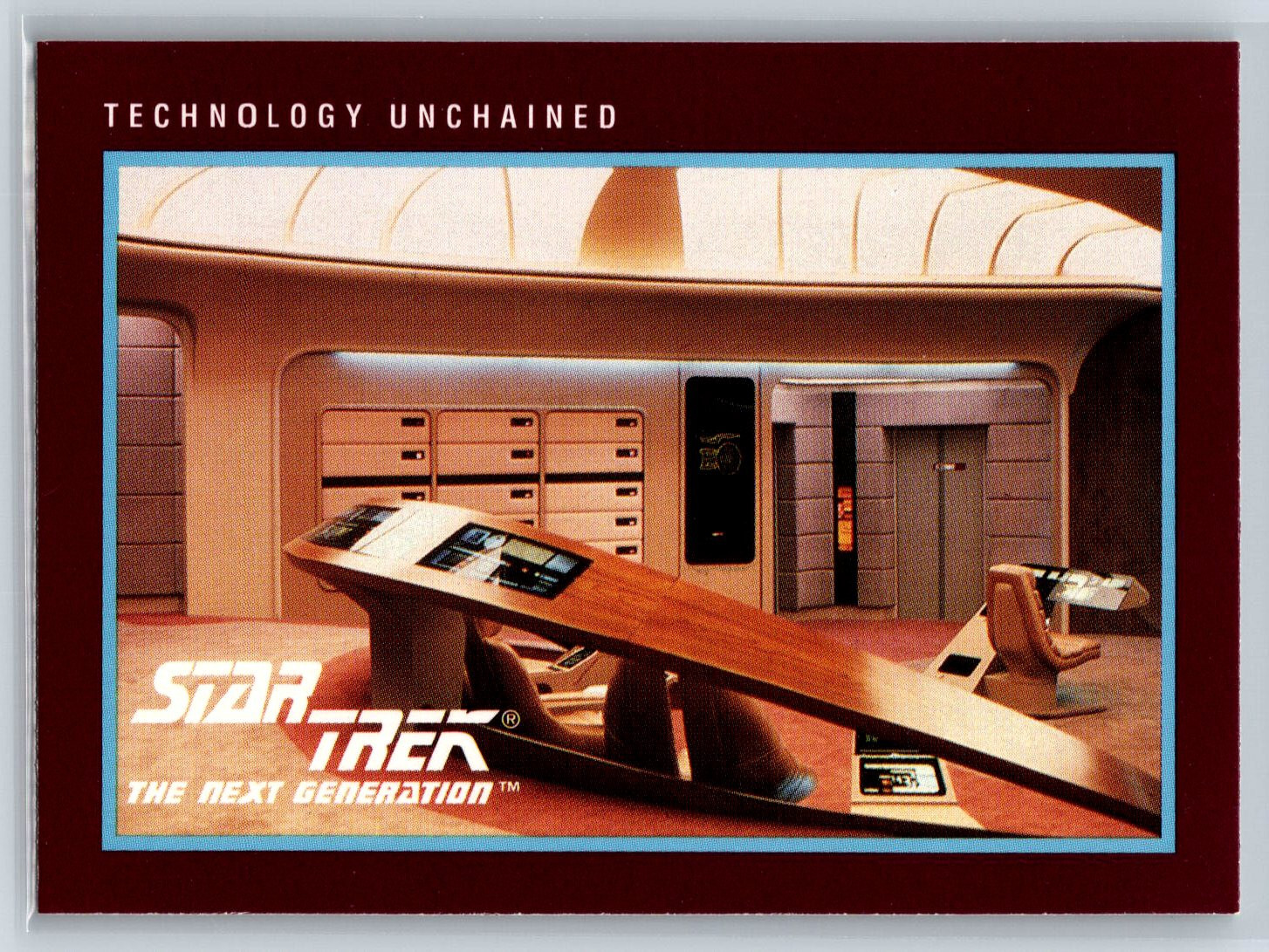 1991 Impel Star Trek 25th Anniversary Technology Unchained #258