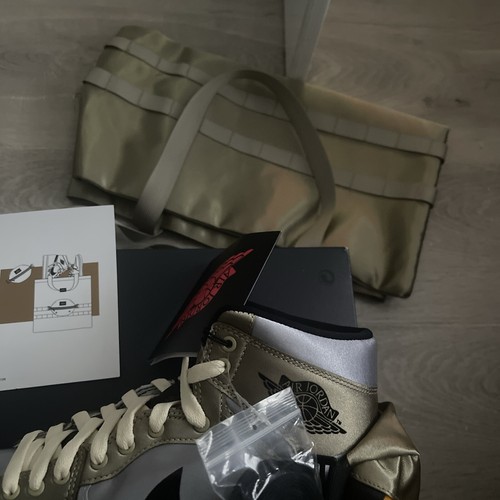 Nike Air Jordan 1 Retro High OG Utility Gold DO8727-200 UK 10 EU 45 oliv - Bild 12 von 18