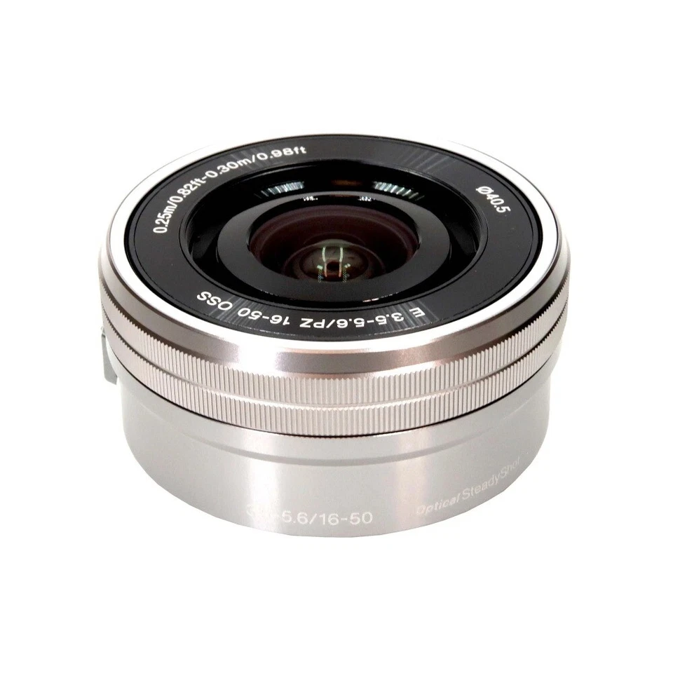 Sony E PZ 16-50mm f/3.5-5.6 OSS Lens for Sony E-Mount Cameras Silver - Image 2 of 4