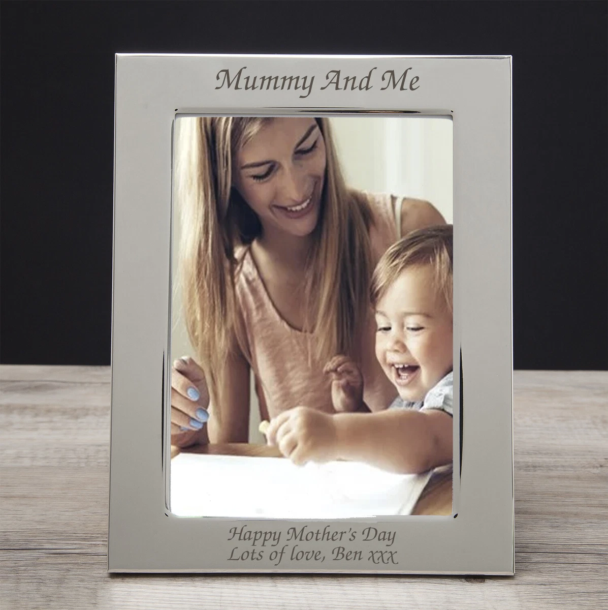 Personalised Mother Baby Candle, Happy Mother's Day, Mum and Baby