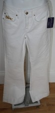 Ralph Lauren Collection Purple Label white jeans equestrian pants NEW sz 26