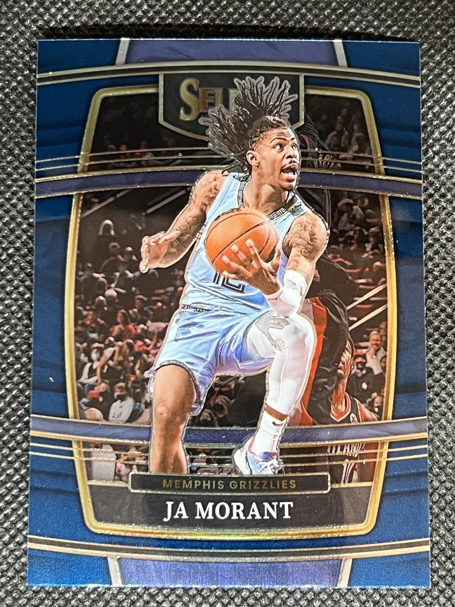 2021-22 Panini Select Basketball JA MORANT #75 RETAIL BLUE