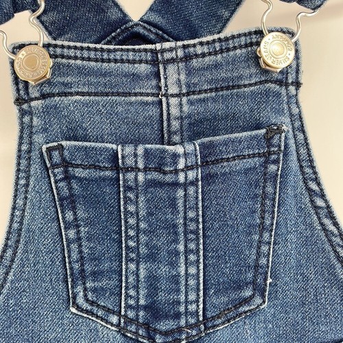 Silver Jeans overalls stretch denim stretch slim leg country play school sz 6 - Picture 6 of 12