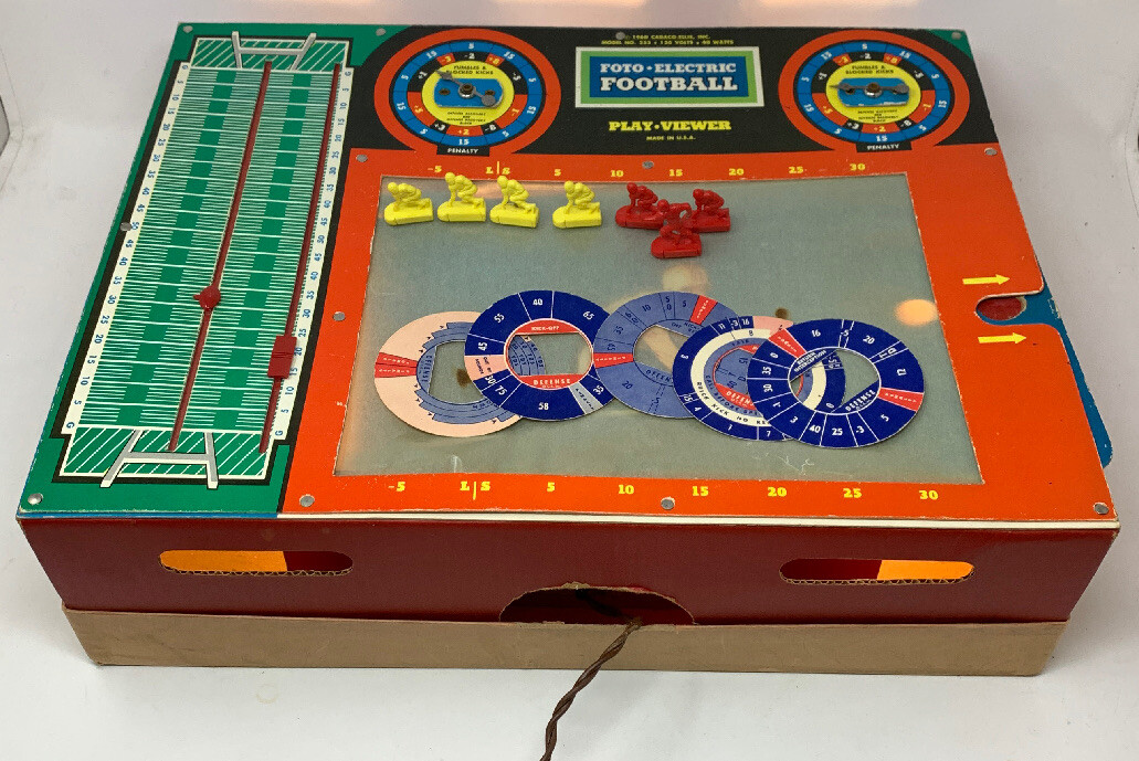 cadaco foto electric football