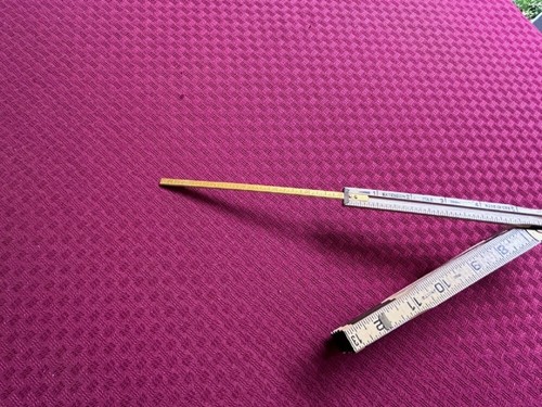 Vintage Wood Extension  Folding Rule Ruler 72"-   Made in USA - Picture 5 of 17