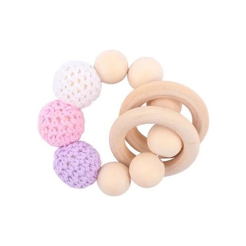 1-2pcs New Baby Pacifier Clips Teethers Bracelet Babies Chain Cute Big Crochet C - Picture 34 of 36