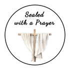 30 Sealed with a blessing stickers labels tags envelope seals