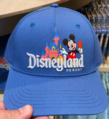 Disneyland Resort 2025 Mickey Mouse Blue Hat New With Tag