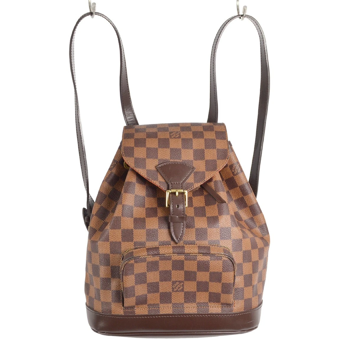 LOUIS VUITTON Backpack Damier Ebene Montsouris MM Special