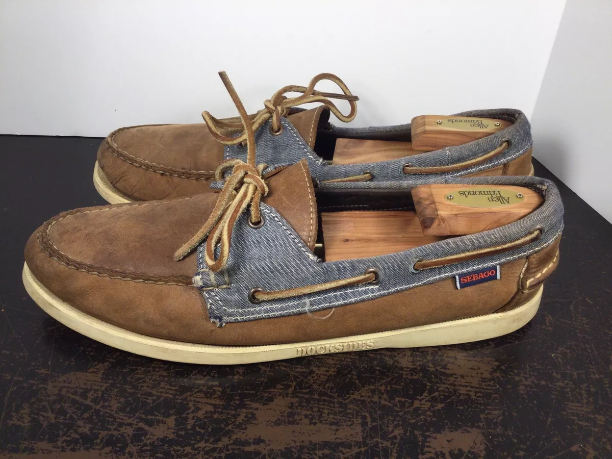 Authentic sebago best sale docksides