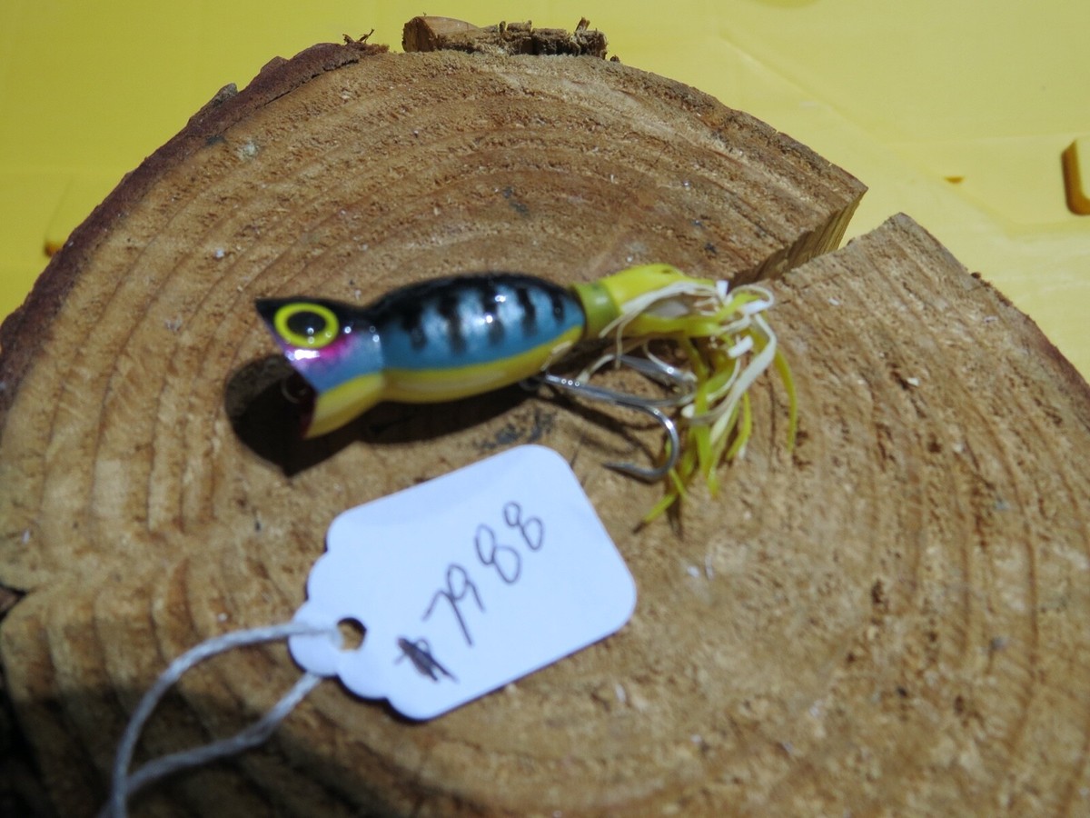 Vintage Fly fishing lure Hula Popper (lot#17988) | eBay