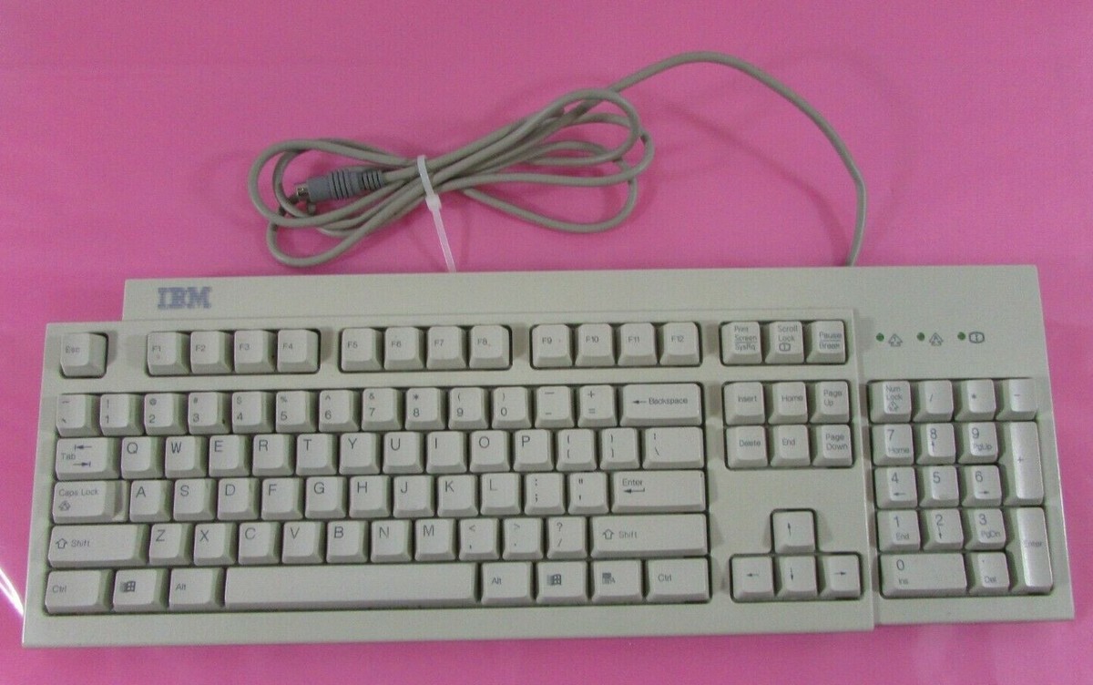 出回りほぼなし貴重品IBM PS2キーボード・マウスセットKB-7953 楽天市場】IBM KB-7953 キーボード PS/2 英語版【中古
