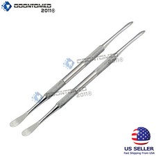 2 Pcs Molt Periosteal Elevator  9 Dental Dentist Instruments 18 CM