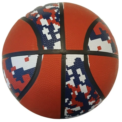 FILA Pixal Basketball Size 7 Red/White/Blue 8 Panel Rubber BALL COMES INFLATED - Picture 2 of 3