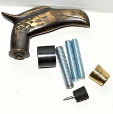 Vintage Solid Brass Eagle Head Handle Antique Style Victorian Cane Walking Stick