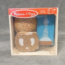 Melissa  Doug Wood Food Group Play Set