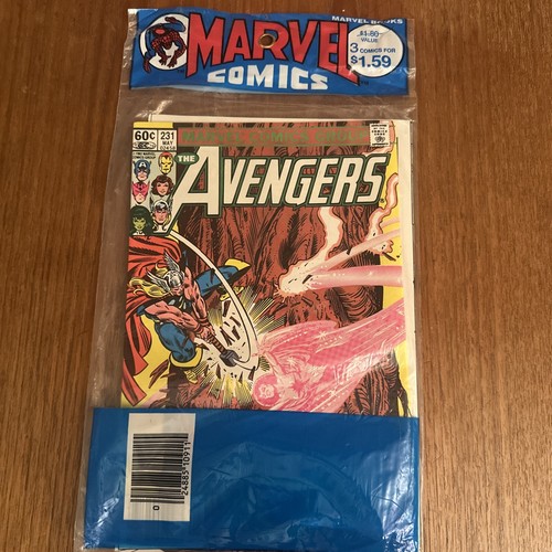 MARVEL COMICS 3 PACK ORIGINAL PLASTIC NEVER READ HULK, AVENGERS & GI JOE - Picture 2 of 10