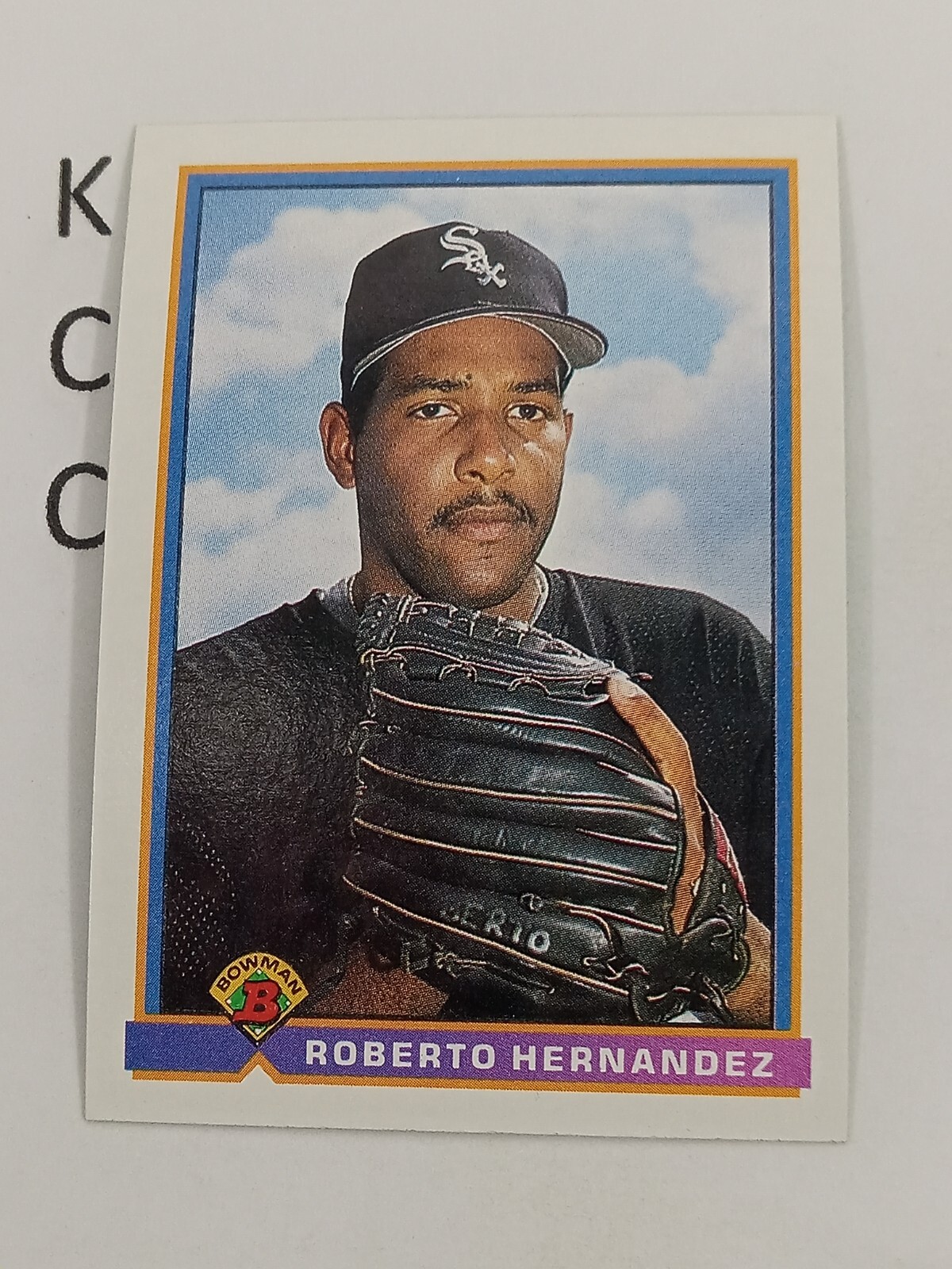 1991 Bowman Baseball #343 Roberto Hernandez Chicago White Sox